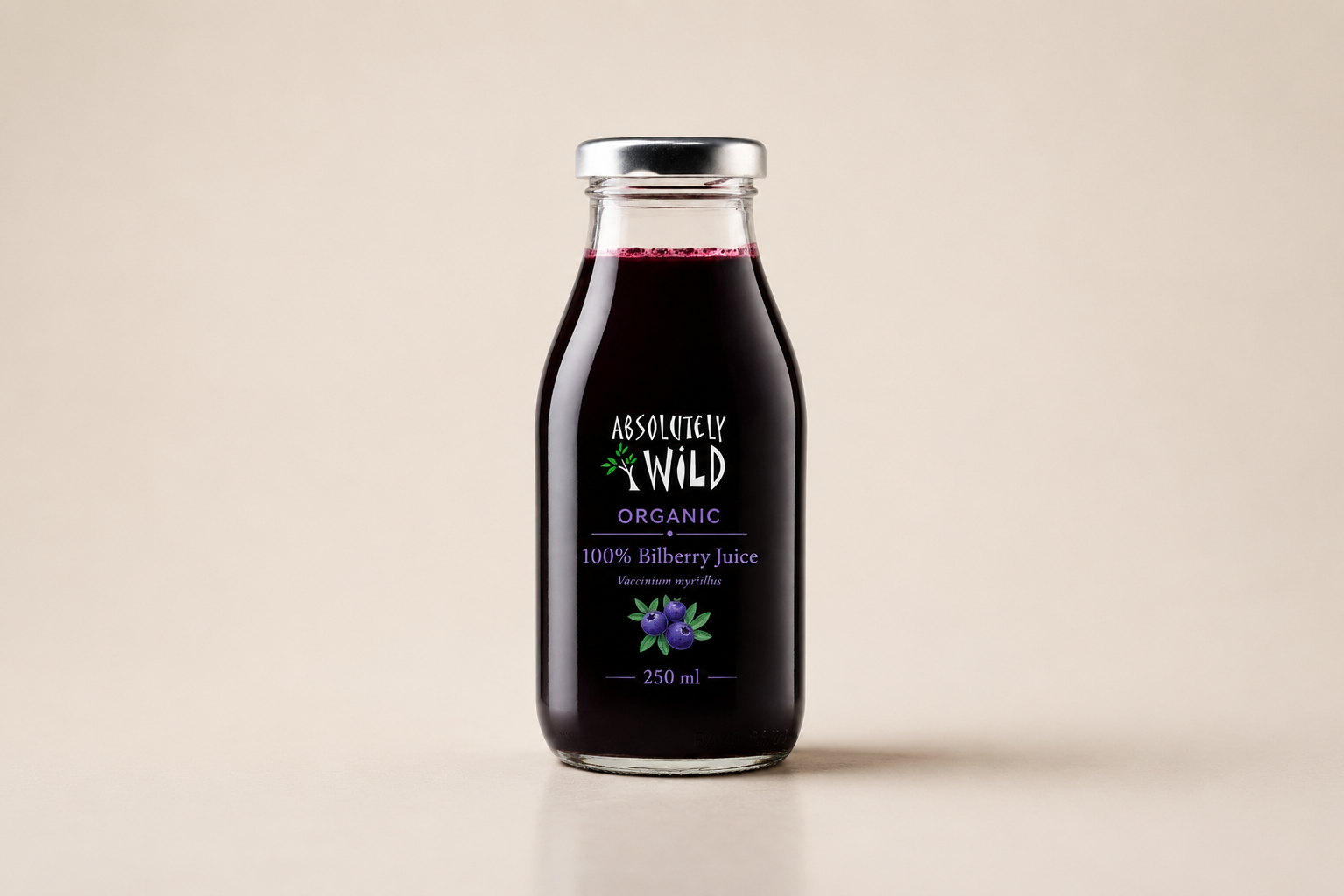 Absolutely Wild blueberry juice