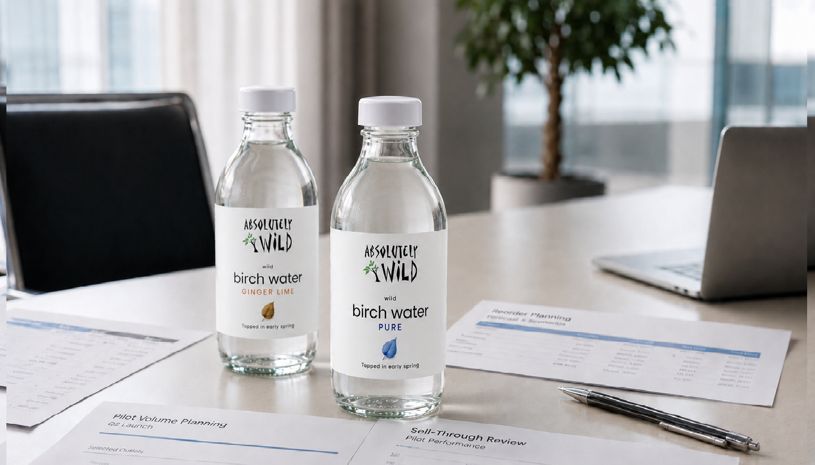 Birch water volume planning for importers and distributors